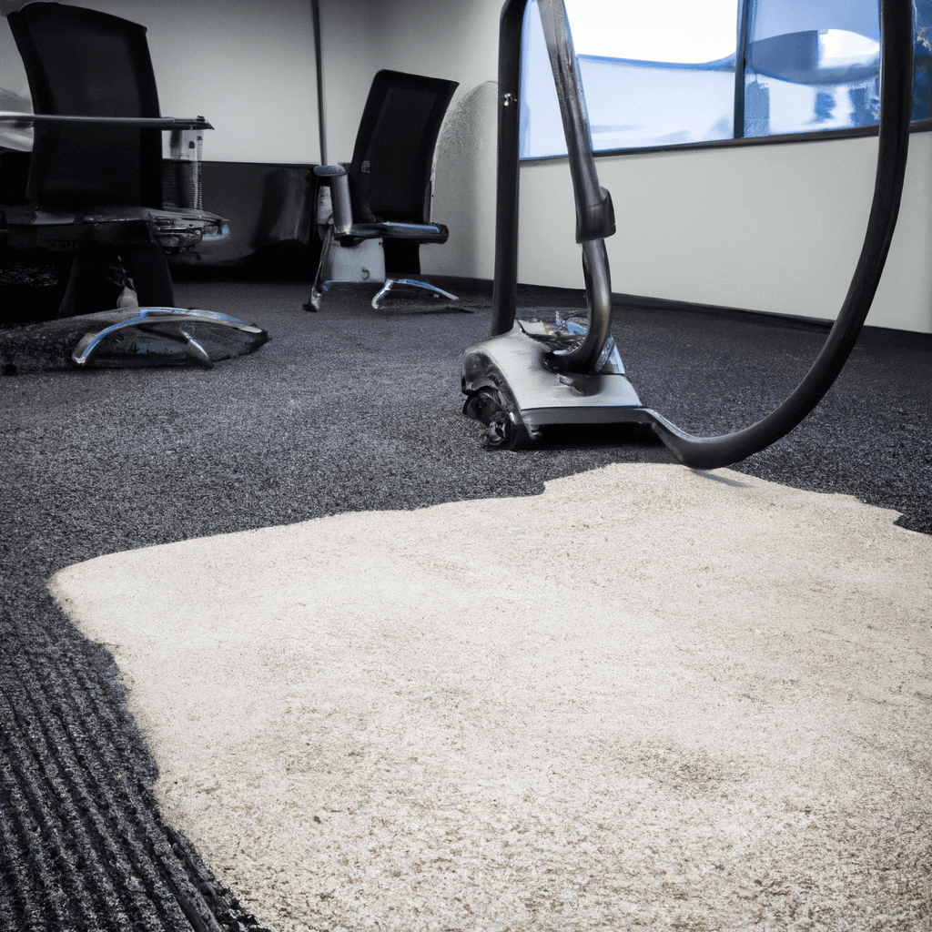 Irodai szőnyeg takarítása